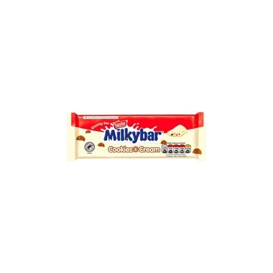 Picture of MILKYBAR COOKIE N CREAM BLOCK 90GR